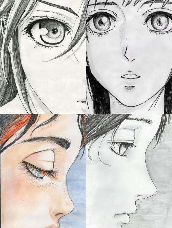 Monochrome Manga Sketch