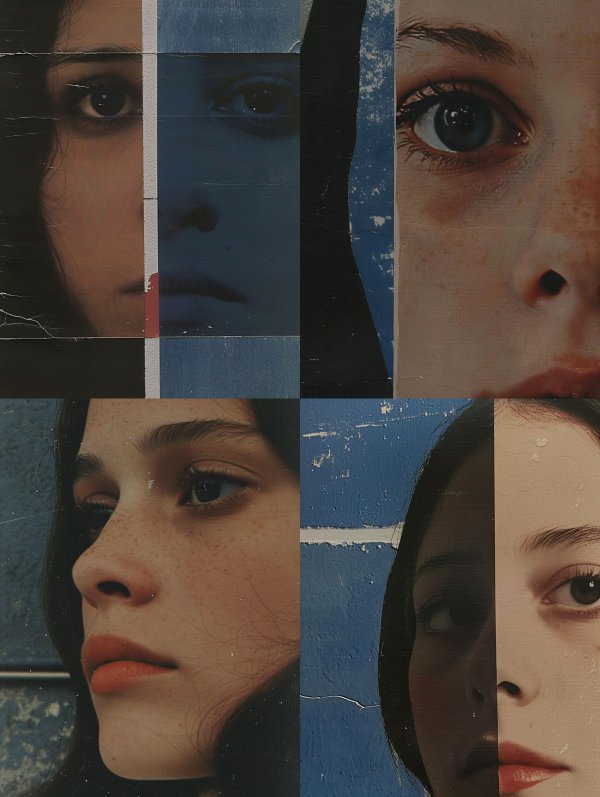 Fragmented Gaze of Dual Tones