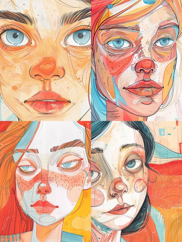 Prismatic Portraits of Human Emotion