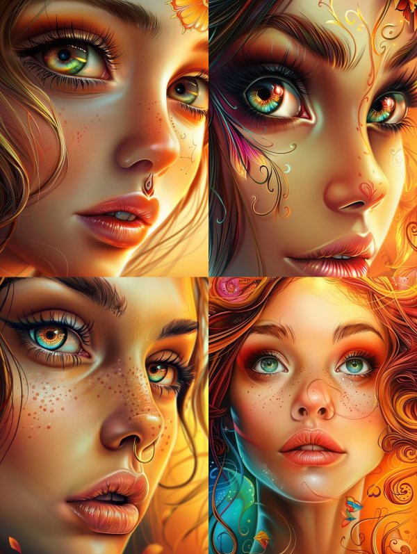 Golden Ethereal Glow