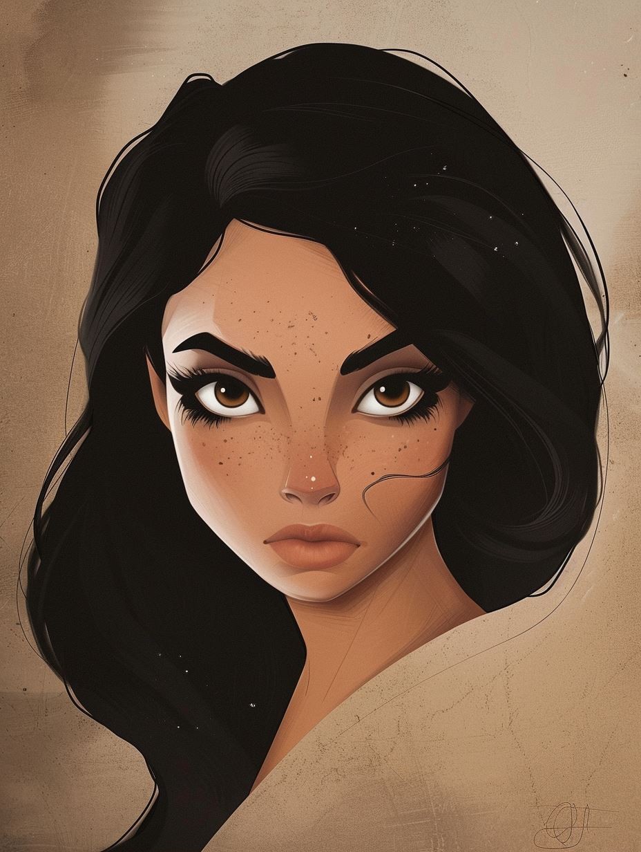 Velvet Gaze Portrait 2