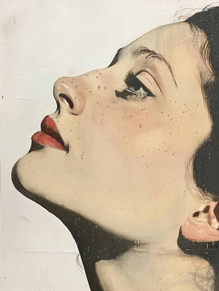 Vintage Ethereal Portrait Study
