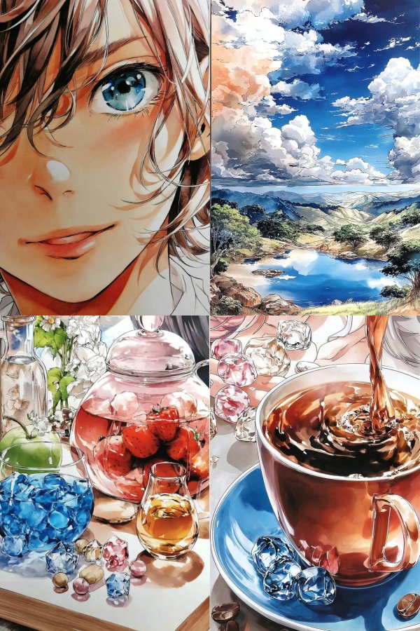 Ethereal Anime Gaze