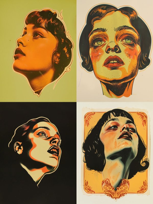 Vintage Golden Hour Noir