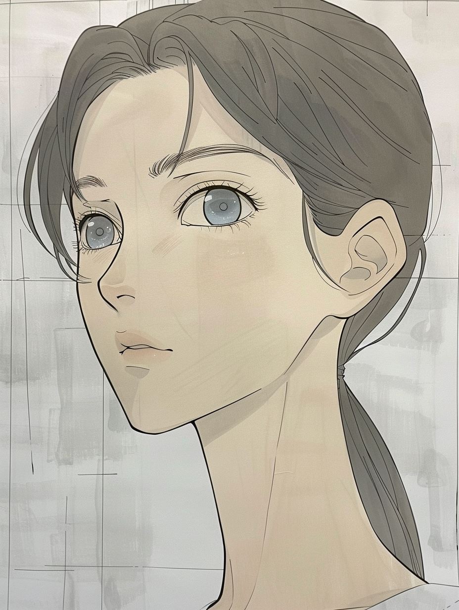 Ethereal Ink Gaze