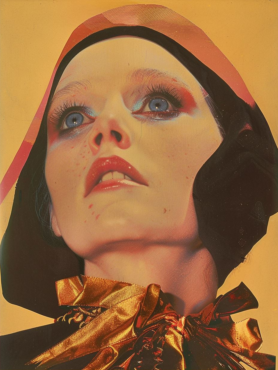 Retro Neon Glamour