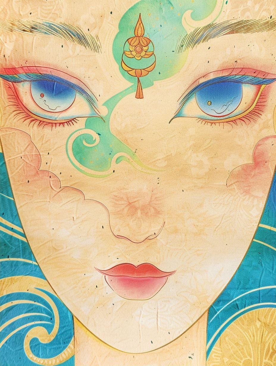 Azure Dream Portrait