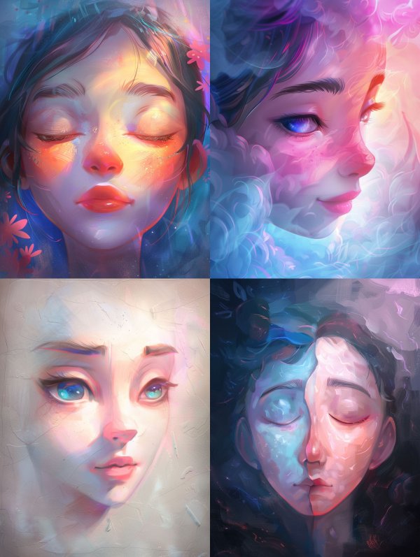 Ethereal Glow of Inner Peace