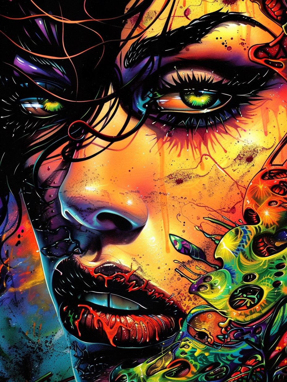 Psychedelic Neon Fever