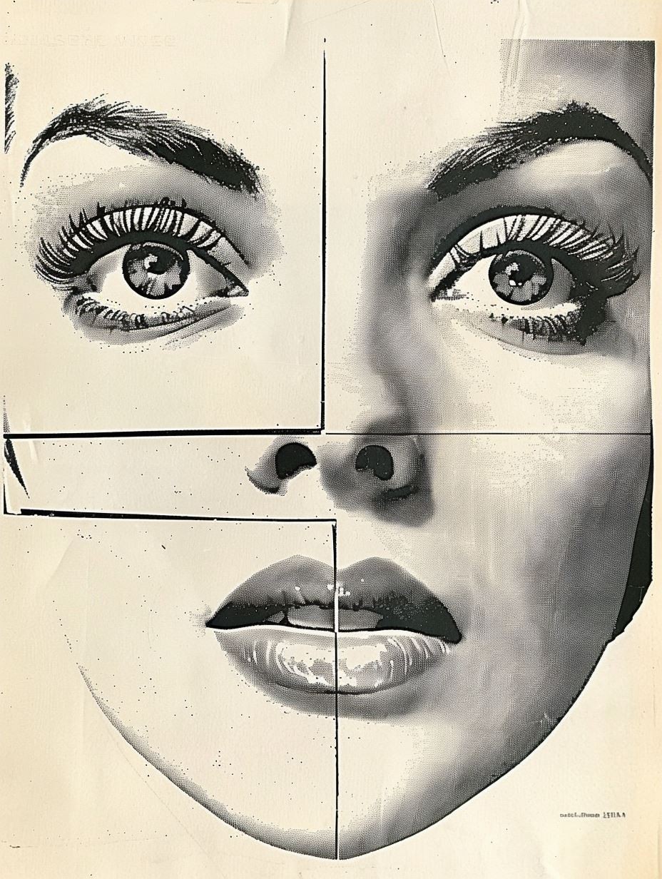 Vintage Collage Glamour