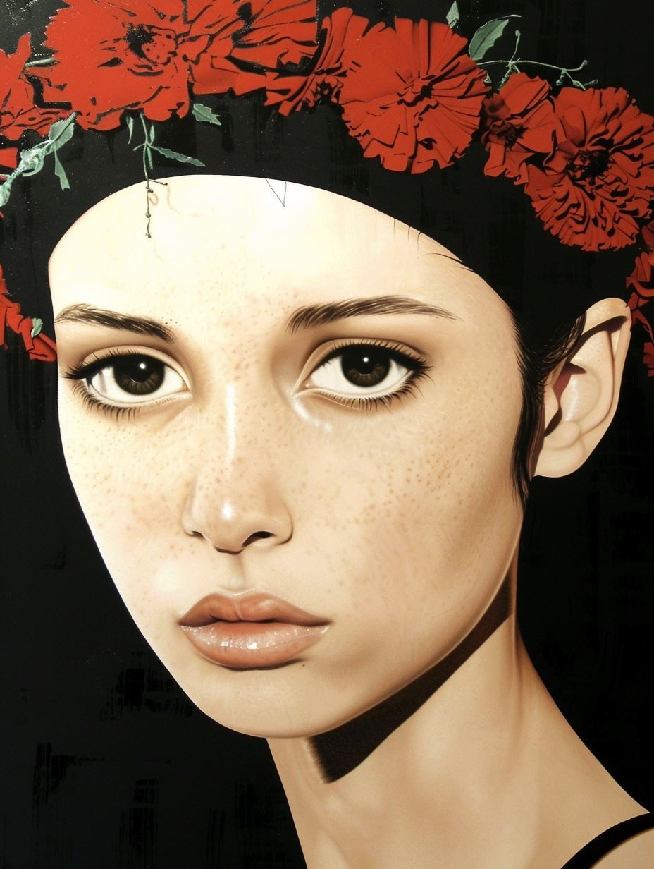 Floral Ethereal Gaze