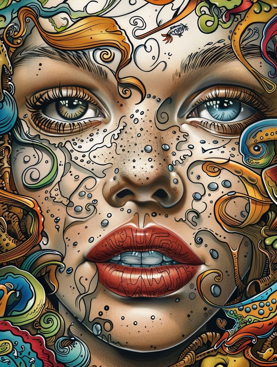 Psychedelic Dream Portrait 2