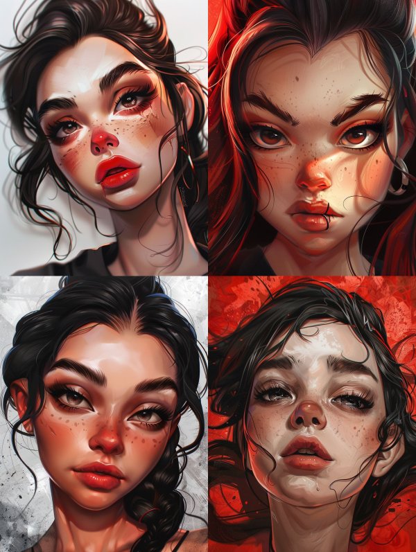Ethereal Portraits of Melancholy Beauty