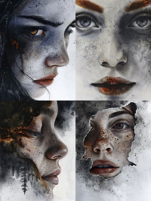Ethereal Dust Portrait