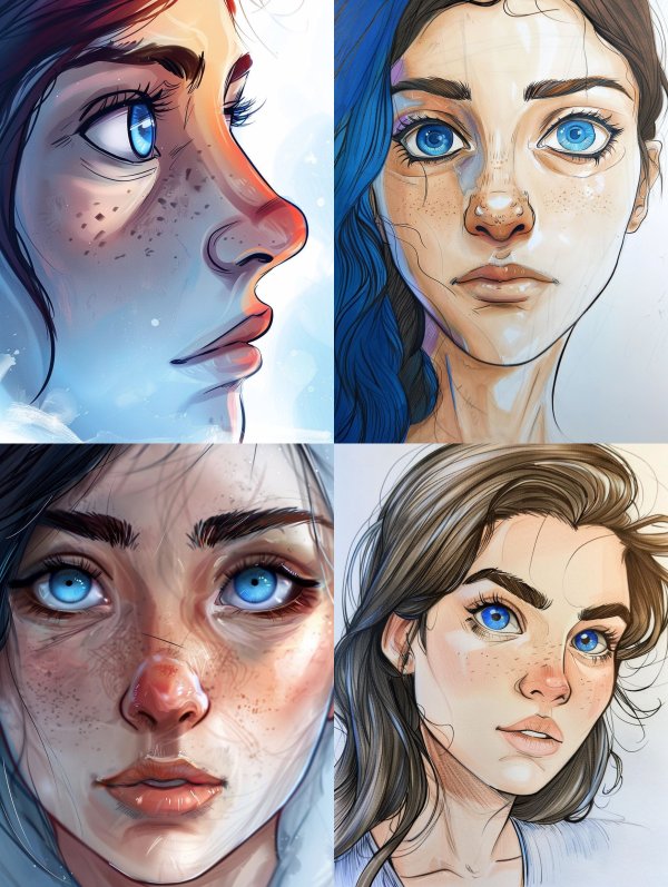 Ethereal Gaze of Frozen Light
