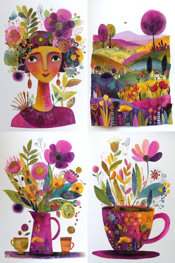 Floral Dream Portrait