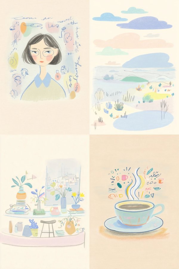 Whimsical Pastel Musings