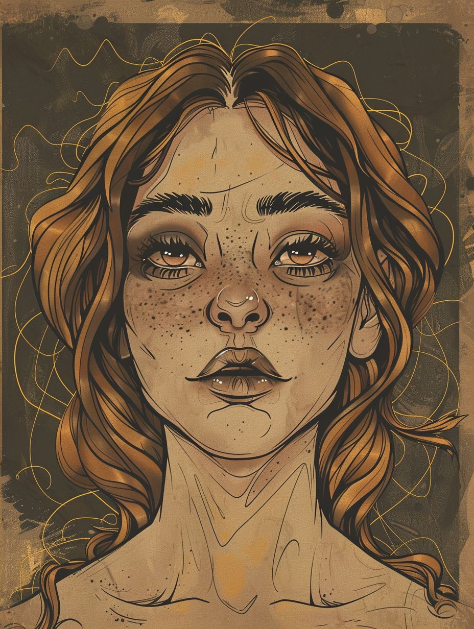 Rustic Earthy Portrait Study