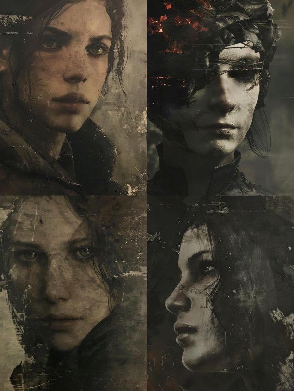 Rustic Gritty Portrait