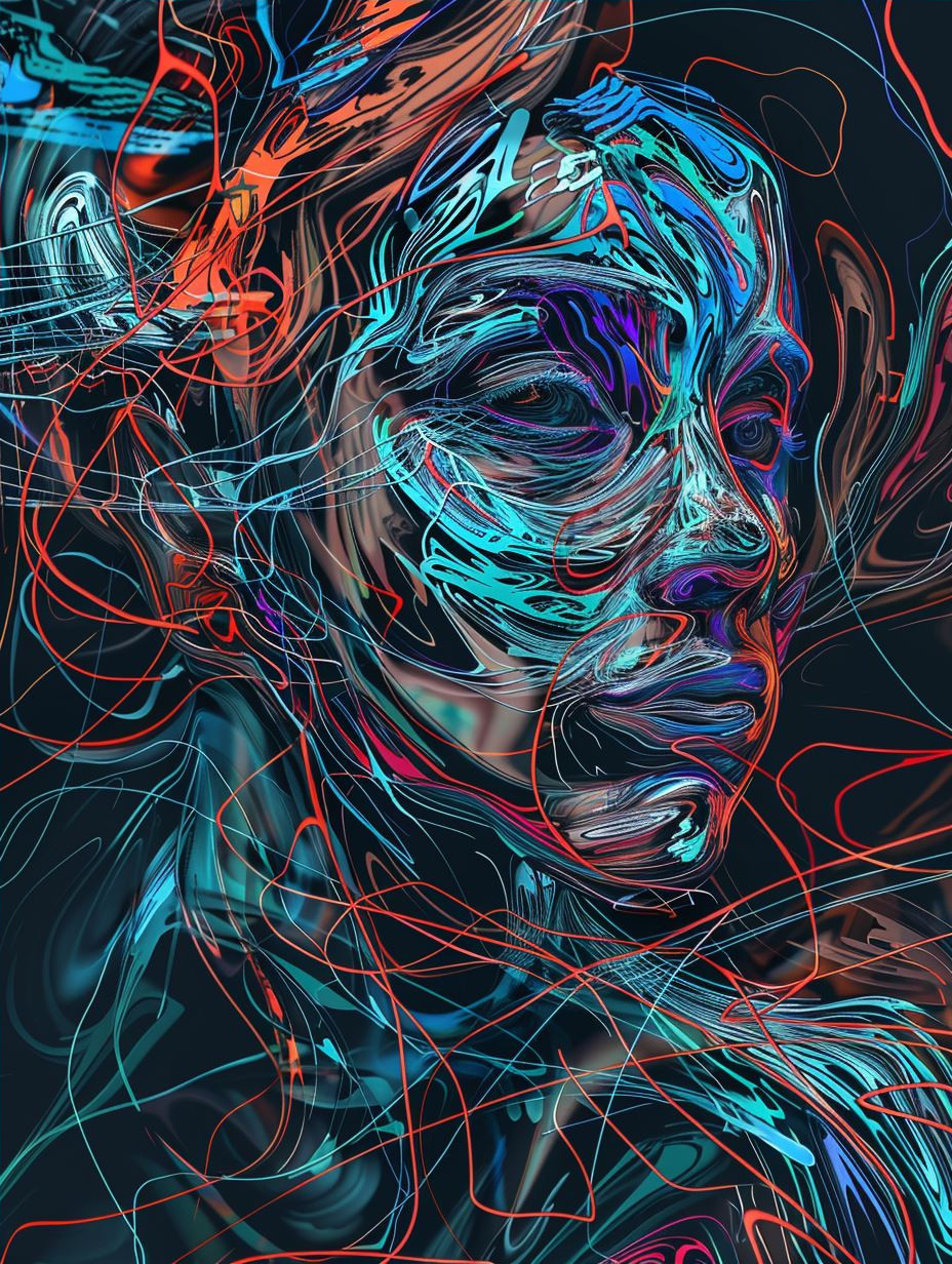 Fragmented Soul in Neon Flux