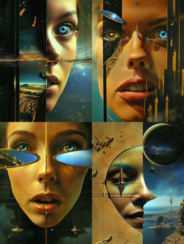 Celestial Fragmented Vision