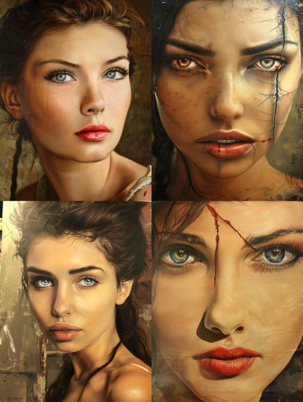 Ethereal Glow Portrait Study