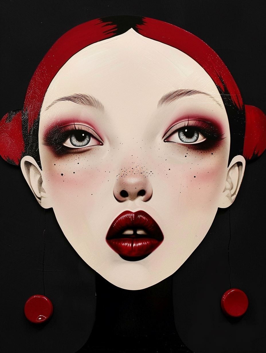 Crimson Elegance - Image 1