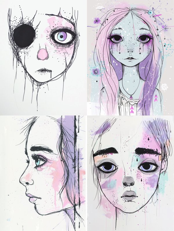 Fragmented Soul Sketch