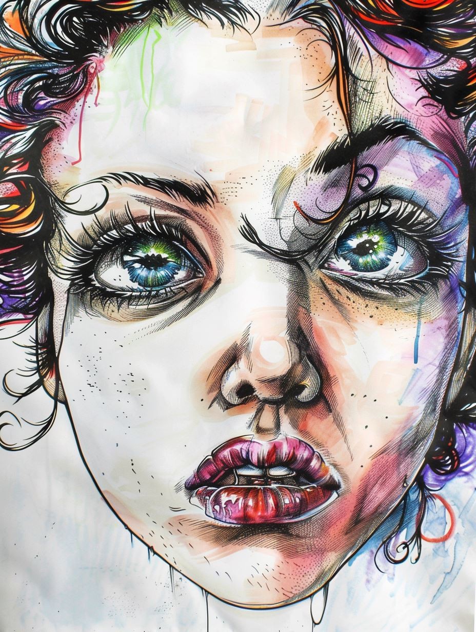 Fractured Soul Portrait 2