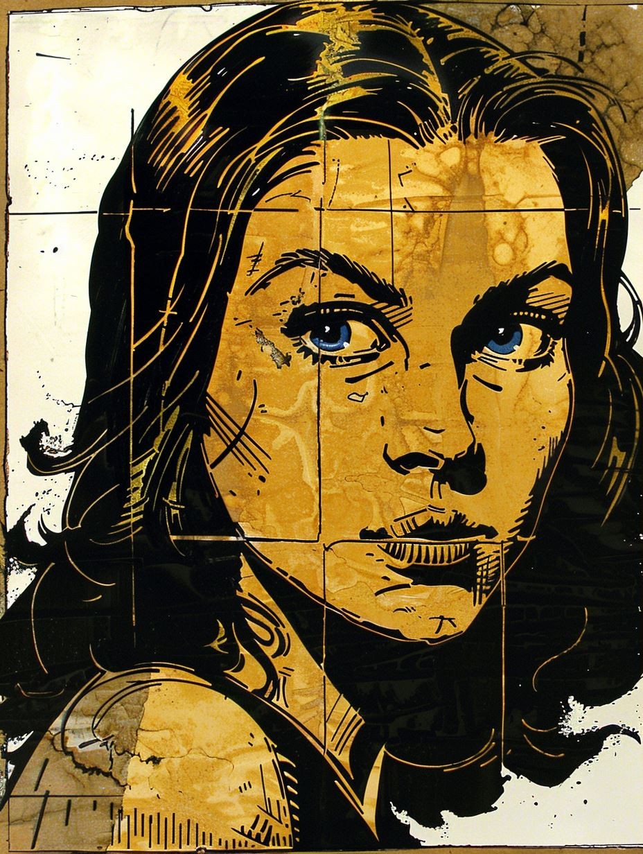 Vintage Comic Noir