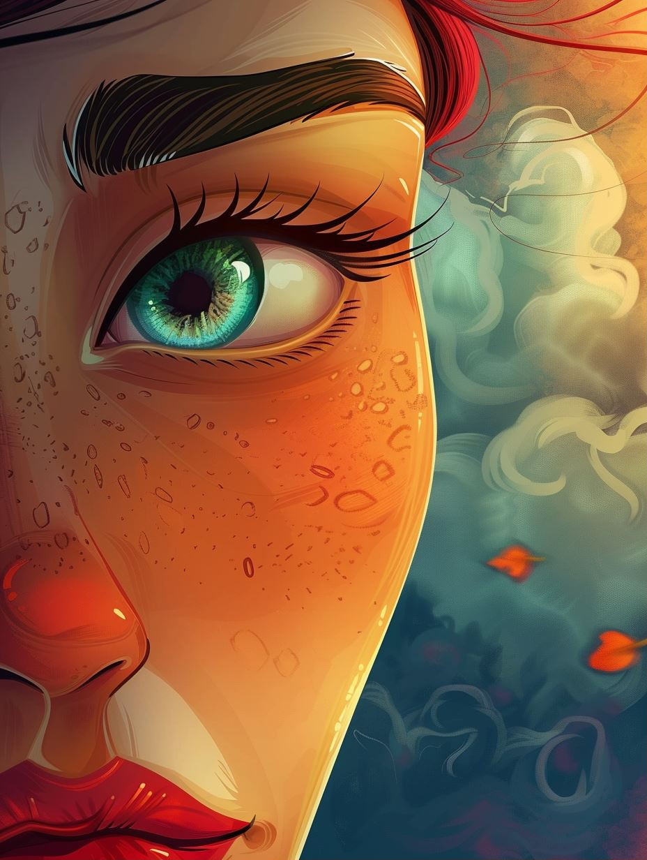 Ethereal Gaze of Autumnal Dreams