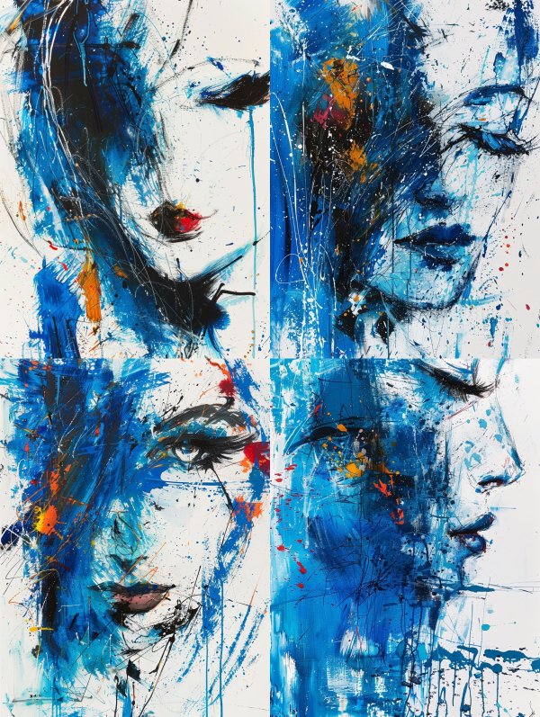 Azure Abstract Muse