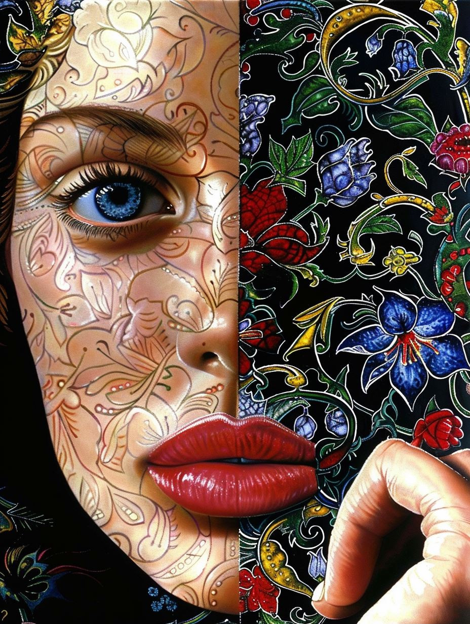 Floral Dream of Ethereal Beauty