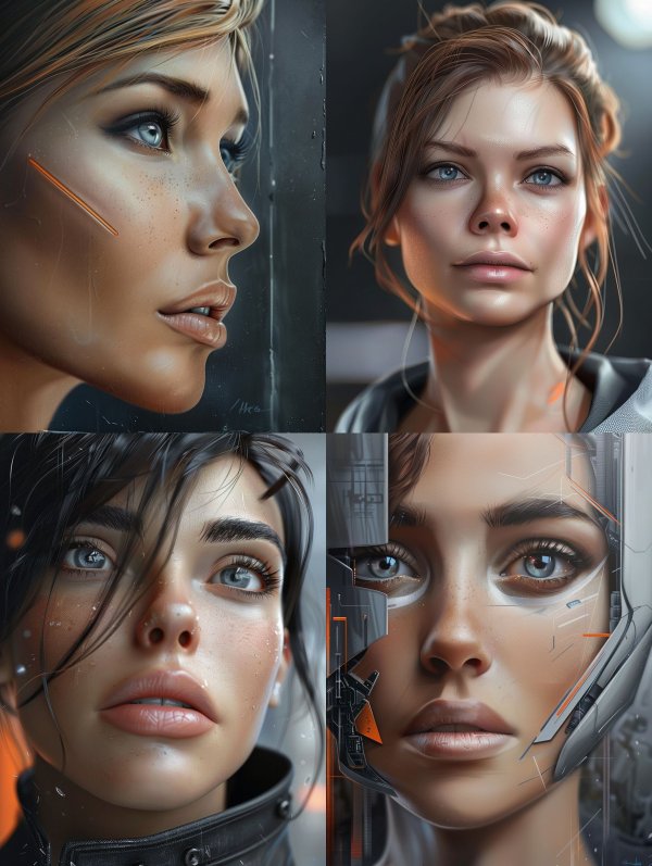 Ethereal Glass Gaze