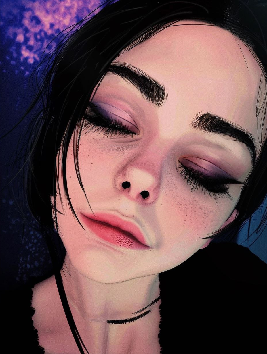 Hyper-Realistic Ethereal Digital Portrait