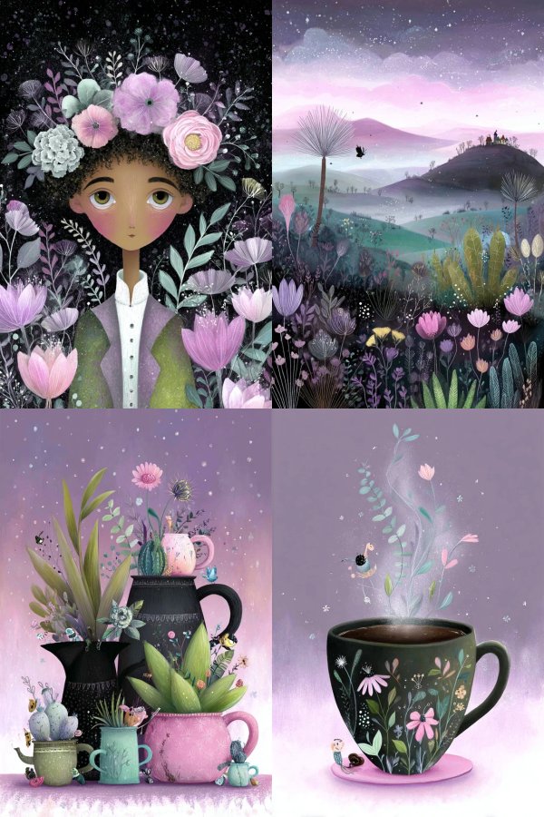 Floral Dream Portrait