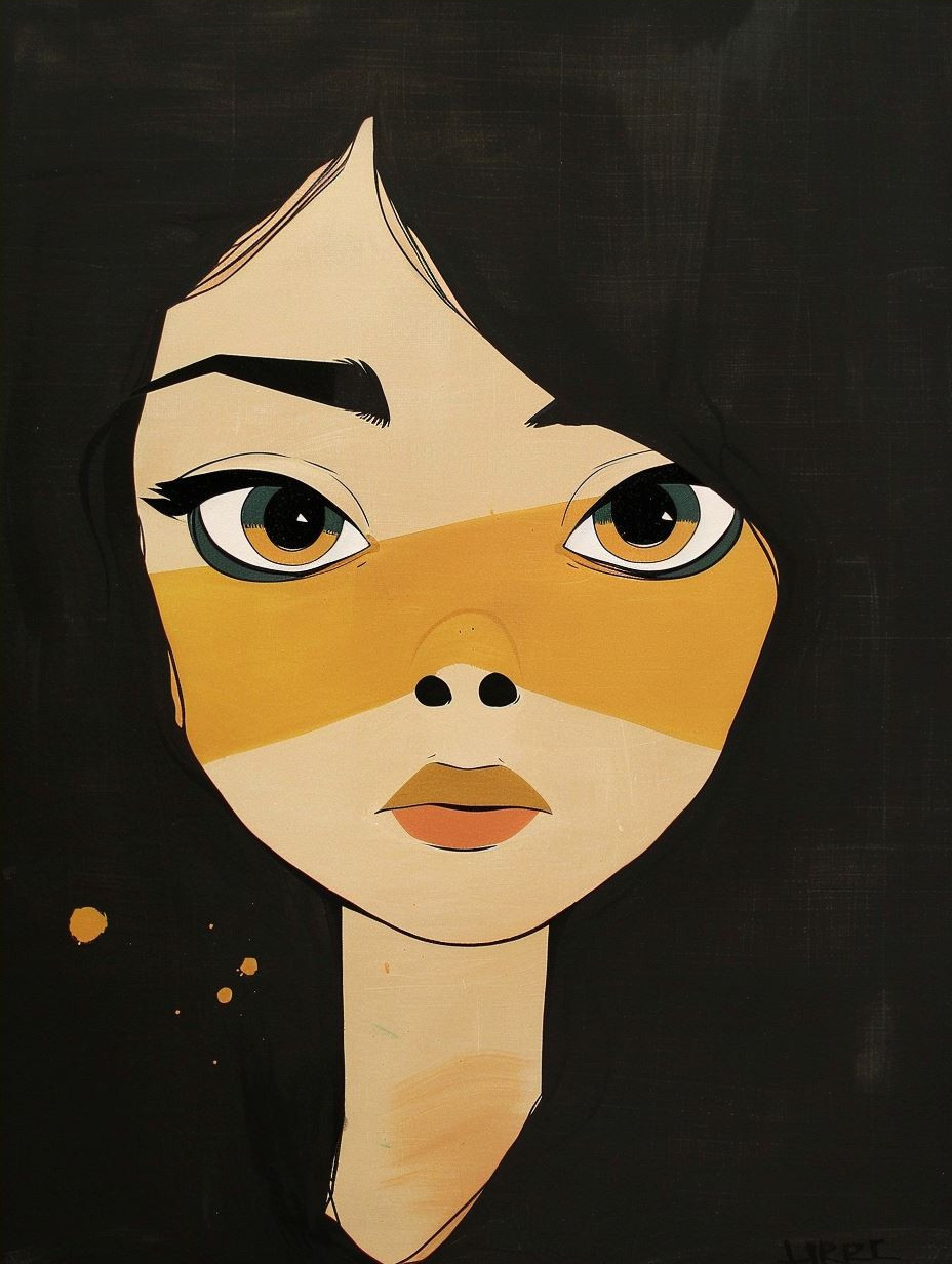 Melancholy Golden Drips