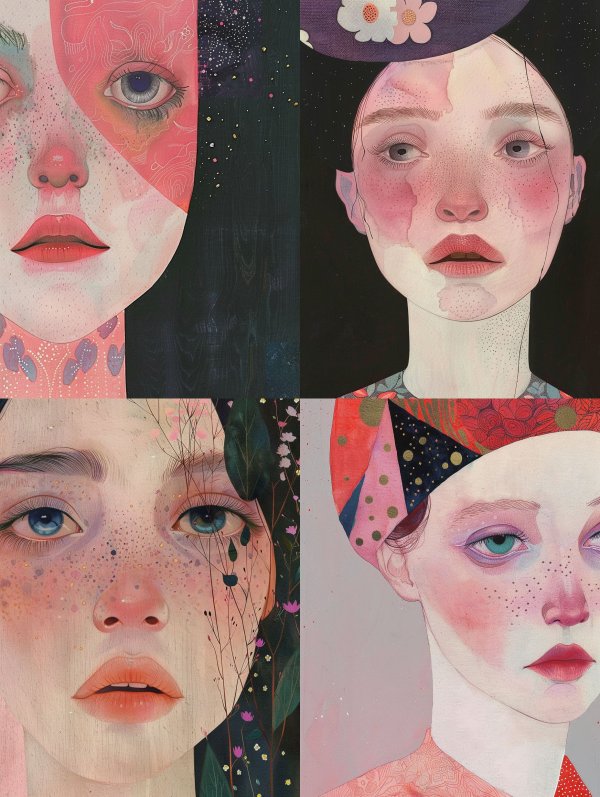 Celestial Dream of Ethereal Beauty