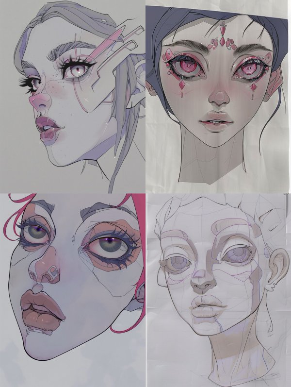 Cybernetic Pastel Dream