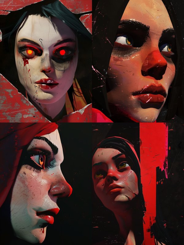 Crimson Gaze Horror