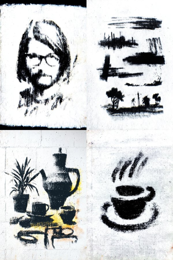 Ink Shadow Portrait