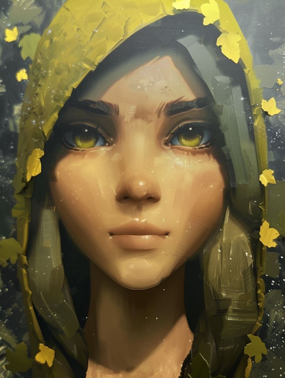 Golden Autumn Gaze