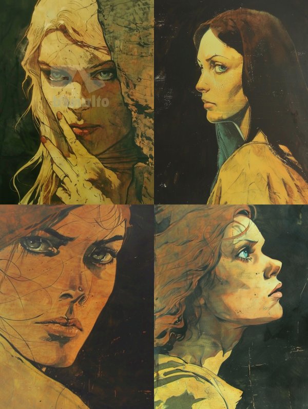 Gilded Grunge Muse