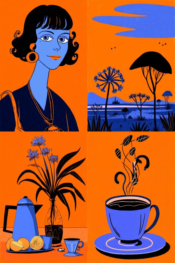 Azure Retro Muse