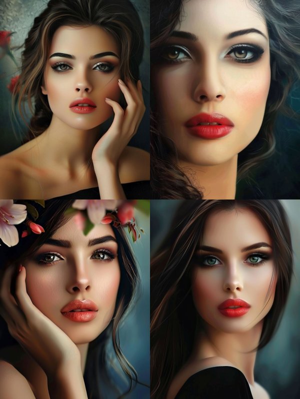 Ethereal Glow Portrait Study