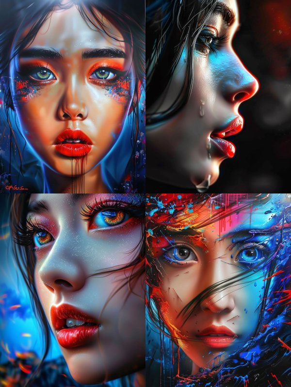 Neon Tears of Cosmic Sorrow