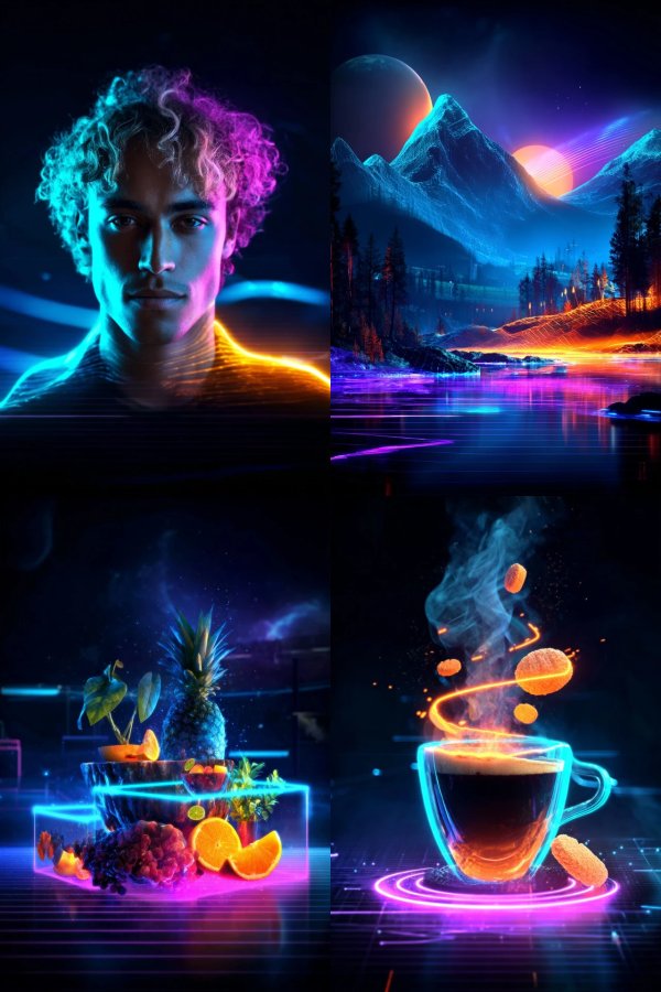 Neon Dreamscape