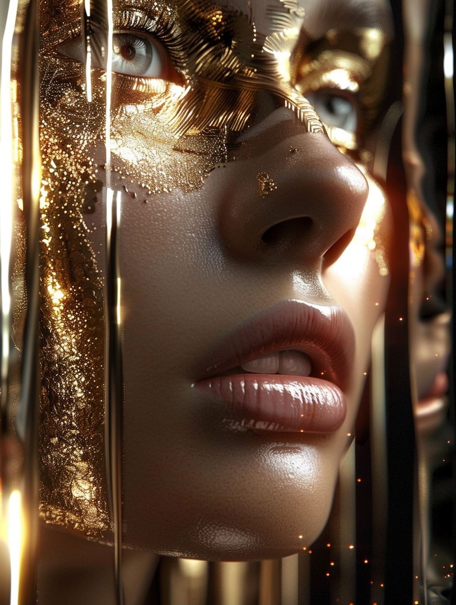 Golden Gilded Visage - Image 1
