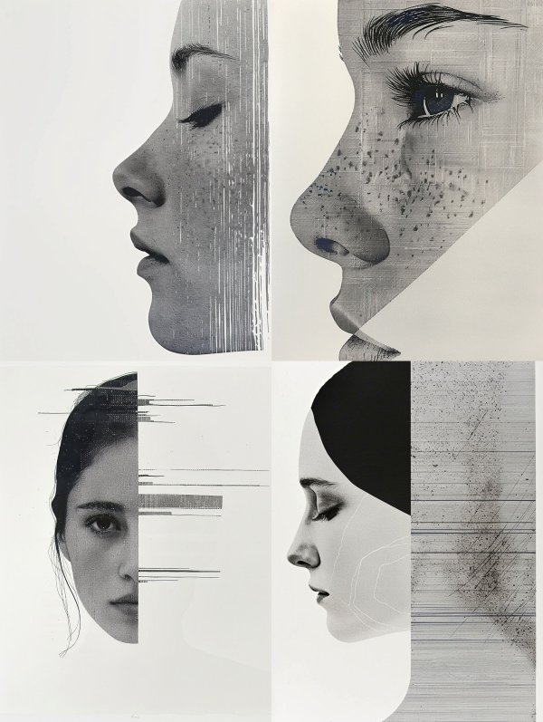 Fragmented Echoes of Human Form