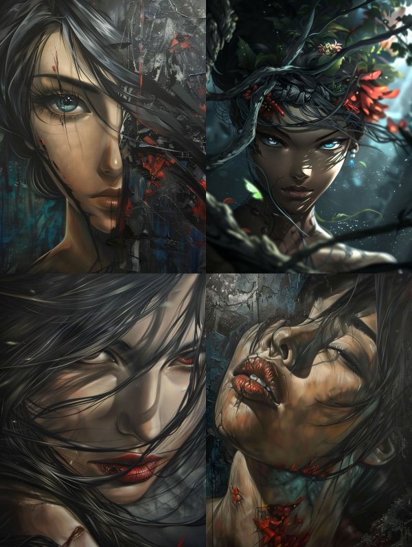 Dark Ethereal Gothic Portraits